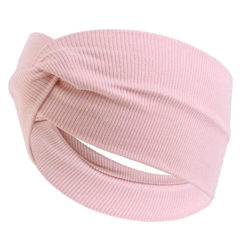 Women Running Accessories Nonslip Elastic Stretch Hair Band Fold Yoga Hairband Wide Sports Headband Turban Running Headwrap