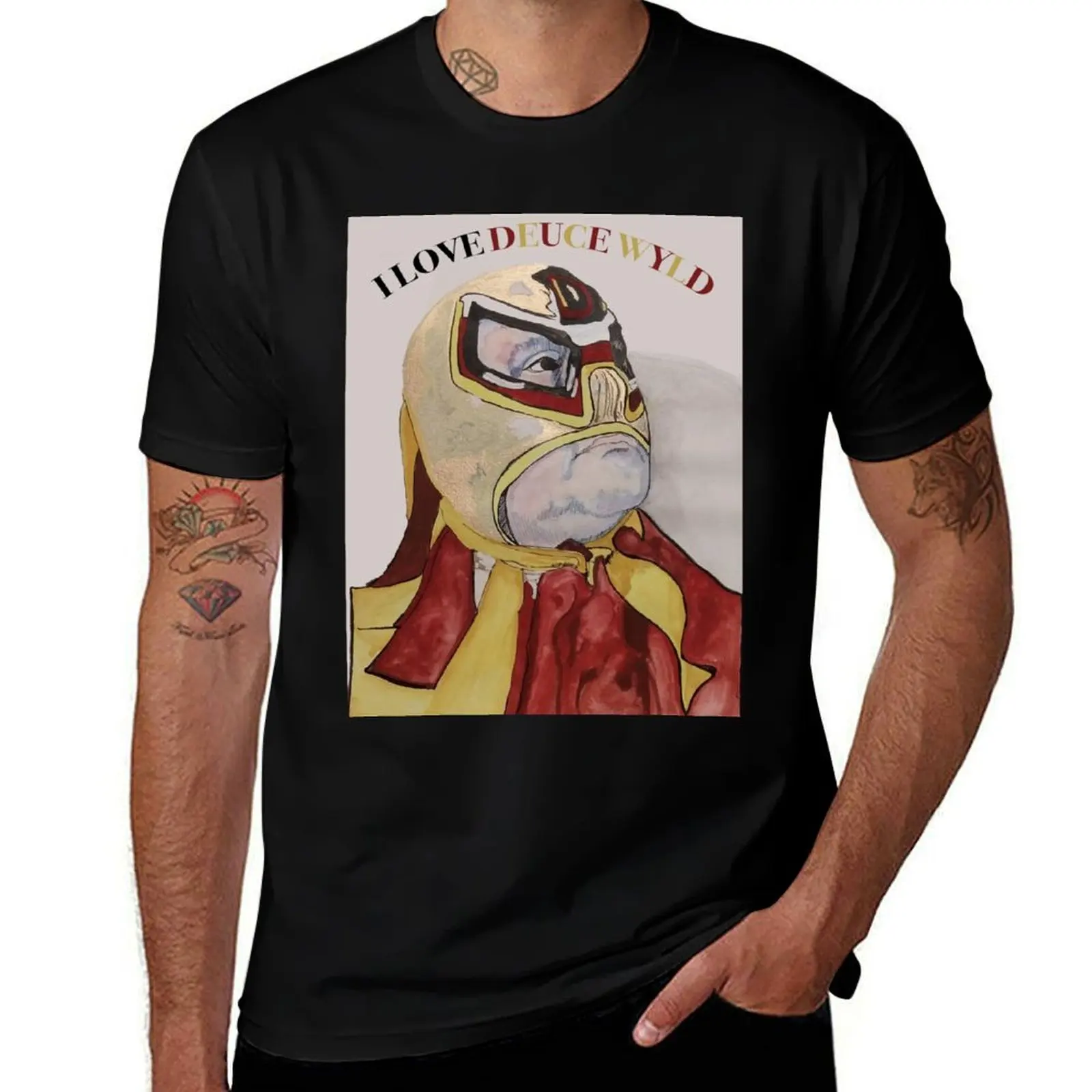 I Love Deuce Wyld T-Shirt Running Performance Short Sleeve Tee T-Shirt