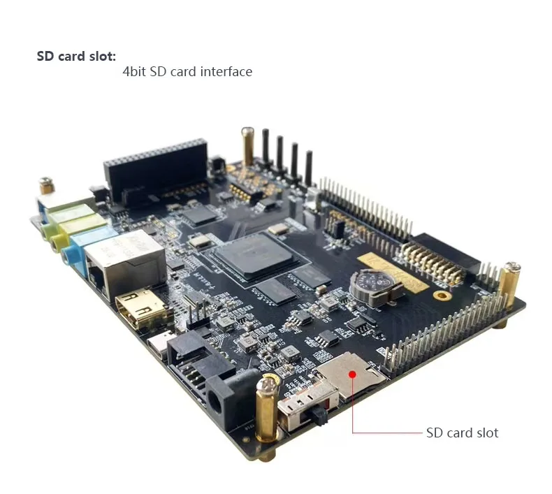 Educational DIY Kit FPGA Demo PCB Board ALTERA CycloneIV EP4CE30 Development Board with DDR2 USB3.0 TTL Audio 1Gb-Ethernet LVDS images - 6