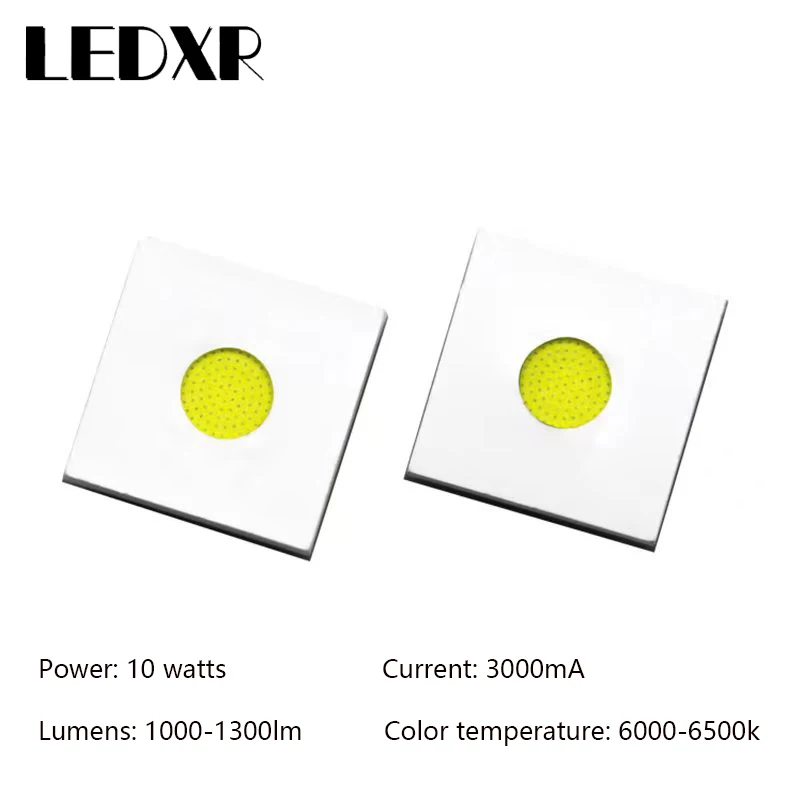 5050 flat white laser bead circular three ampere chip 10W15W20W white LED high-power 3V lamp copper plate