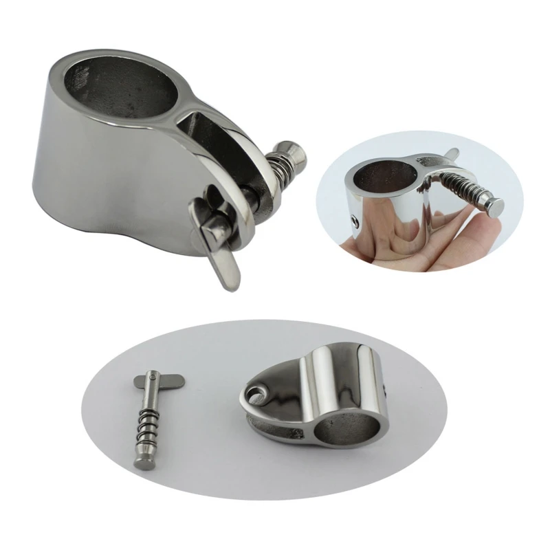 Bimini Top Eye End  Clamp Jaw Slide 316 Stainless Steel Suitable for Yacht Boat Accessories Marine Not Easy to Damage