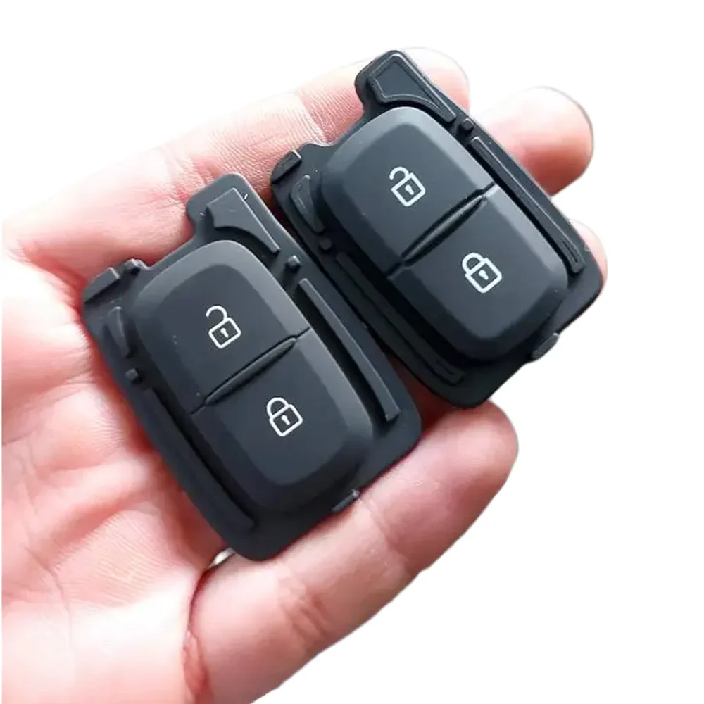 

10pcs/lot 2/3 Buttons Rubber Button Pad Replacement for Renault 2 Buttons Remote Key Shell