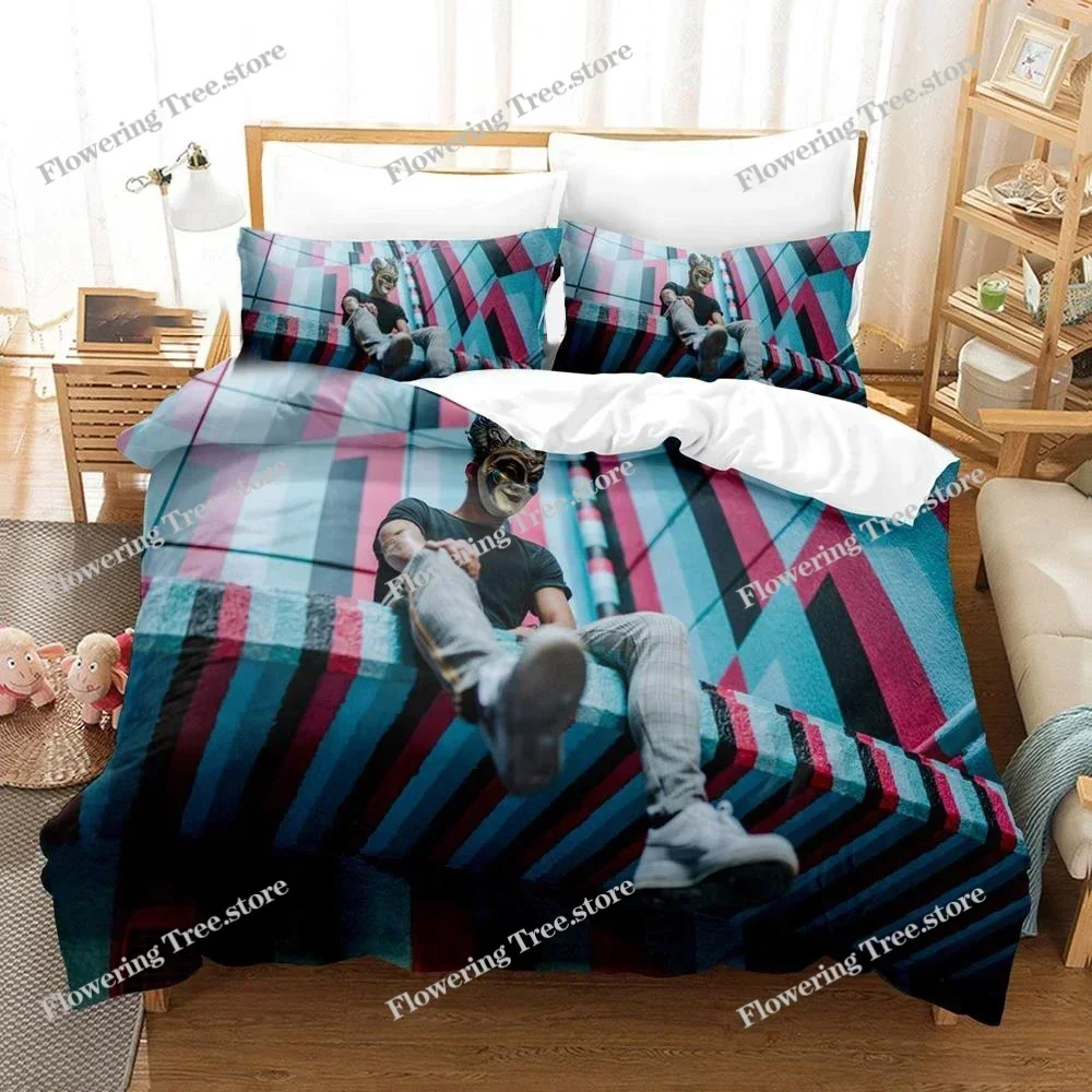 

Boris Brejcha Bedding Set Boys Girls Twin Queen Size Duvet Cover Pillowcase Bed Kids Adult Fashion Home Textileextile029