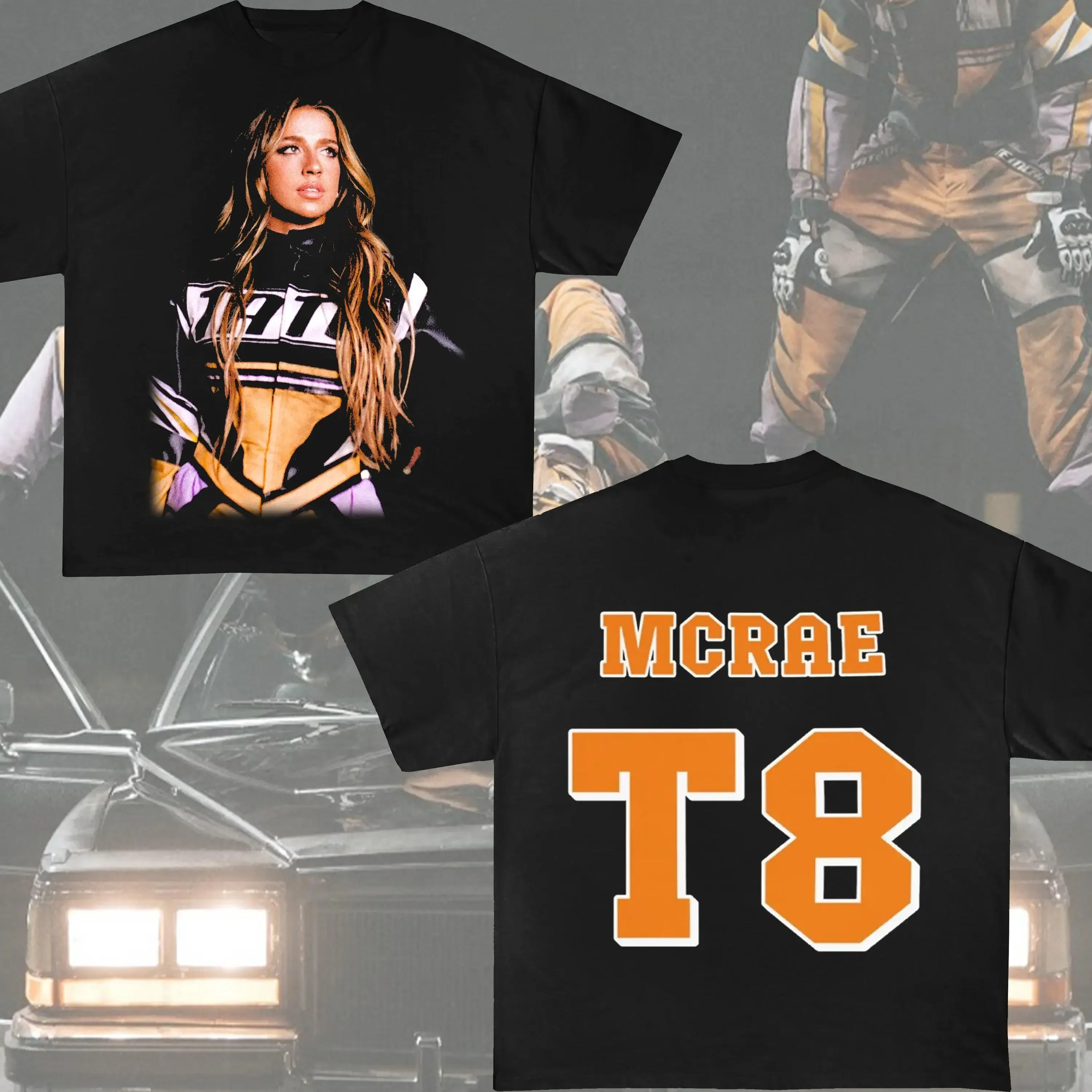 

Camiseta Tate McRae 2025, новинка, ропа deportiva de Somaliland y verano для мужчин и женщин, футбольная футбольная майка T8 McRae camiseta