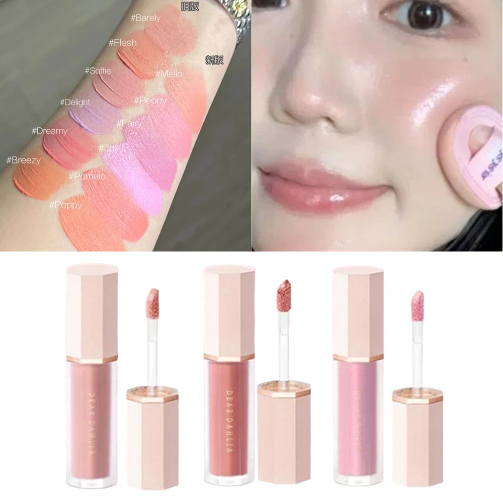 Fard à joues liquide mat Cher Dahlia, longue durée, ne se décolore pas, liquide lisse, contour du visage, maquillage éclaircissant, beauté, nouveauté 2025