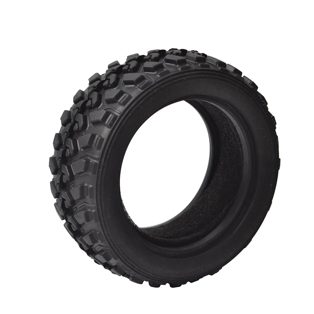 4 pezzi 1/10 pneumatici ruota in gomma per Tamiya TT01 TT02 54861 HSP HPI Kyosho RC Rally Drift Off Road Racing Car tire parti di aggiornamento