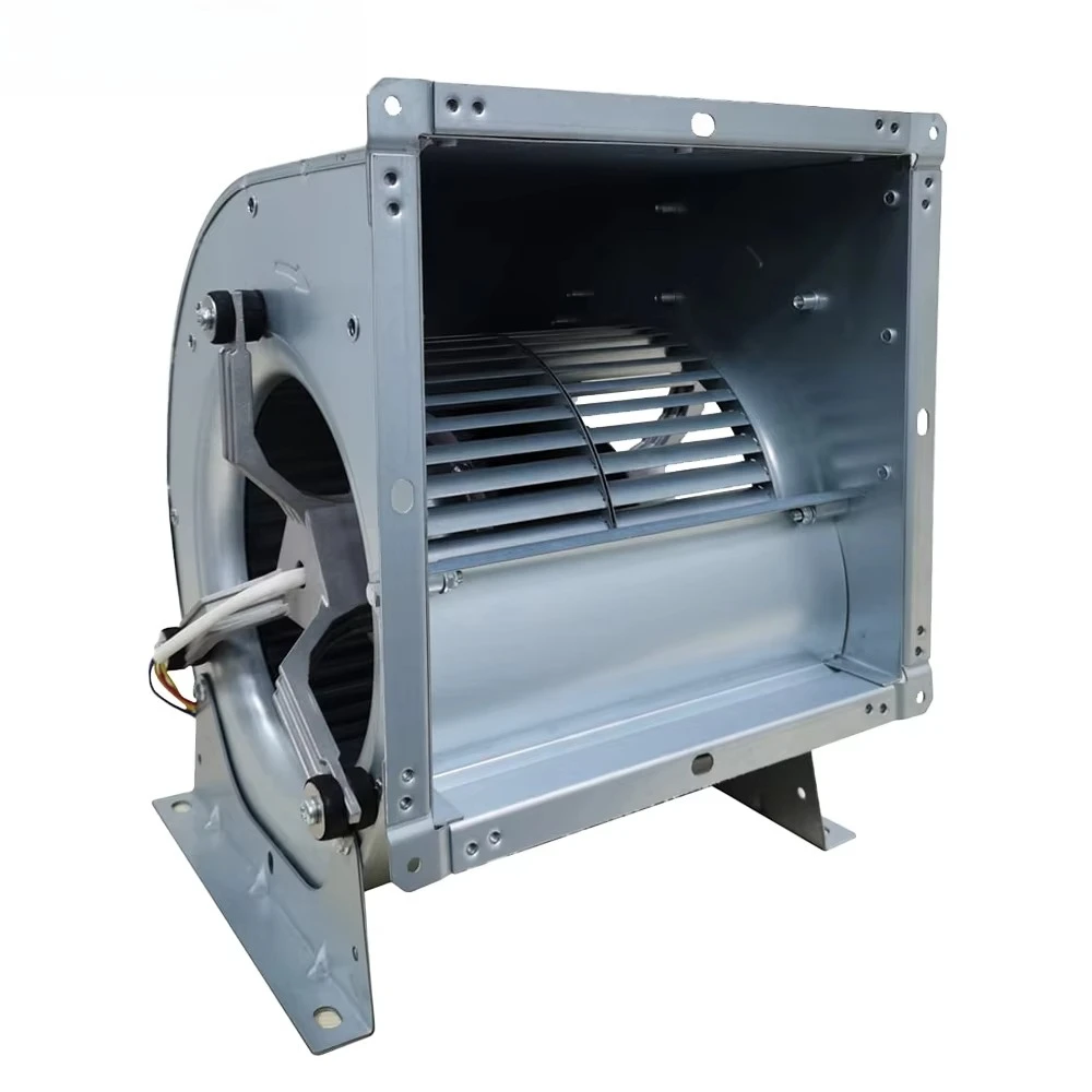 250mm household ERV HRV dual-inlet front-curved centrifugal impeller