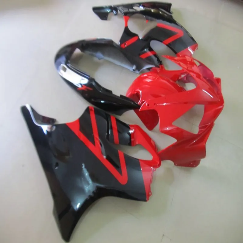 Injection Fairings kit for HONDA CBR600F4i 2004 2005 2006 2007 red black CBR600 F4i 04 05 06 07 Motorcycle Bodywork