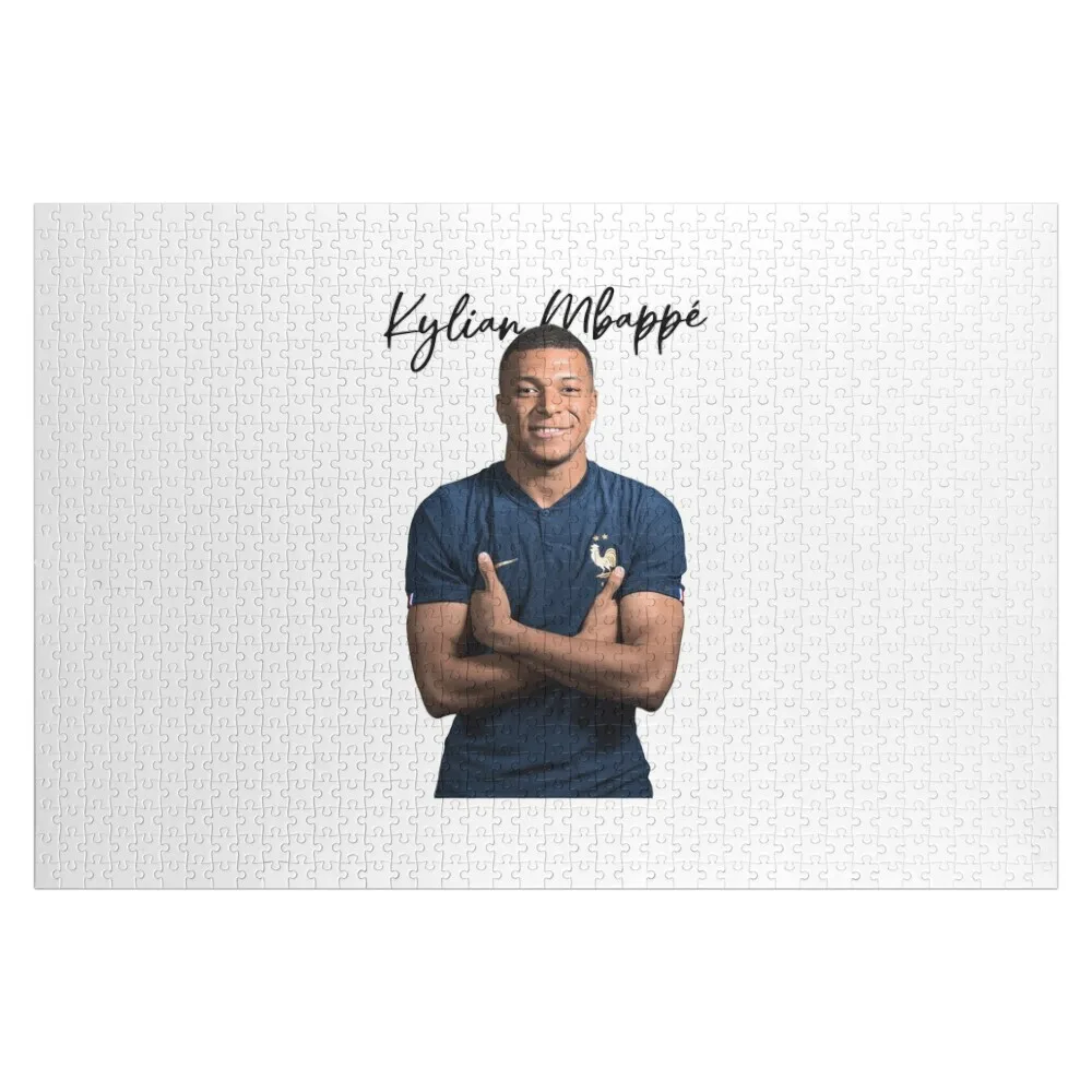 

Kylian Mbappe Jigsaw Puzzle Customized Photo Personalised Name Puzzle