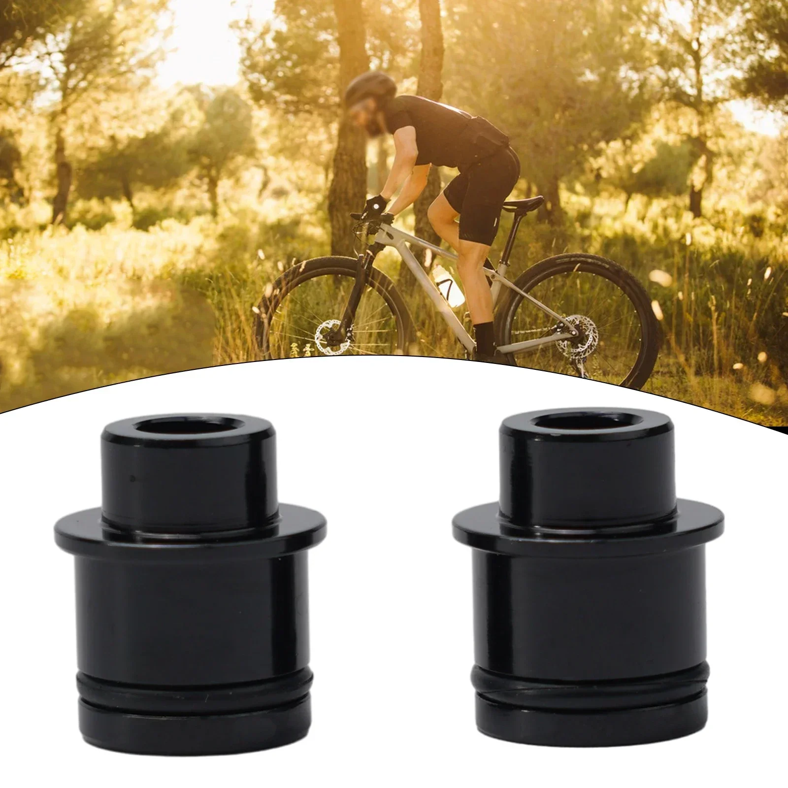 1 Pcs 12/15mm To 9mm Thru Axle Quick Release/QR Hub Aluminum Alloy Conversion Adapter Fit Hope Etc Bicycle Accessories