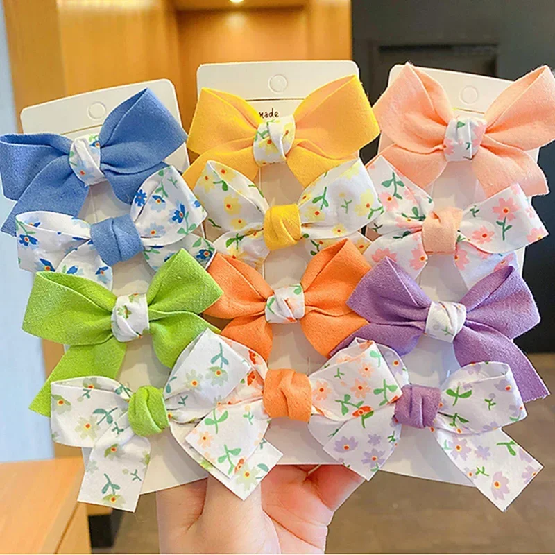 Jepit Rambut Bunga untuk Anak Perempuan & Remaja – Jepit Rambut Warna Permen dengan Bentuk Pita & Kupu-kupu
