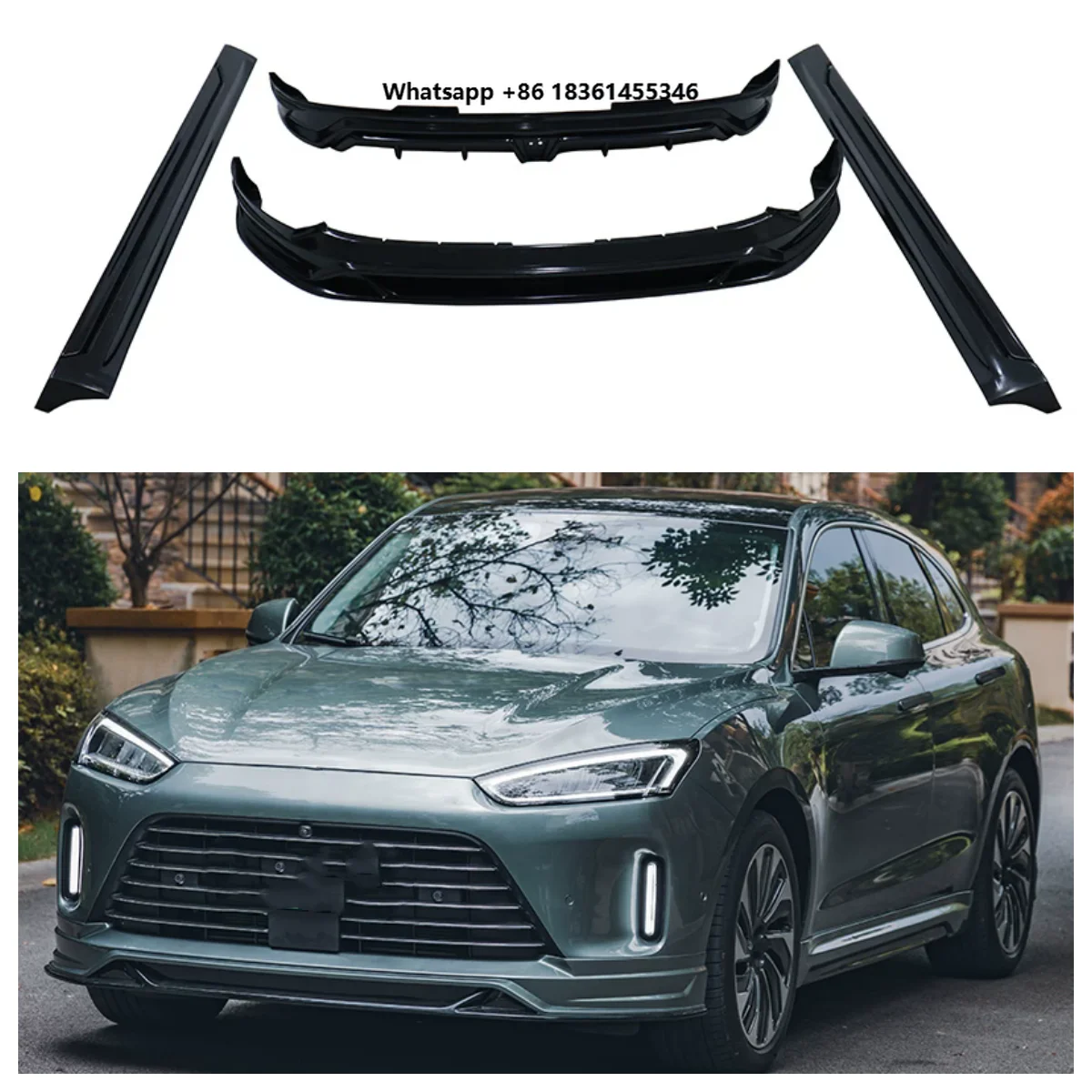 

For M5 2022-2026 Sport Body Kit Front Lip Side Skirt Rear Lip side skirt Car Exterior Accessories