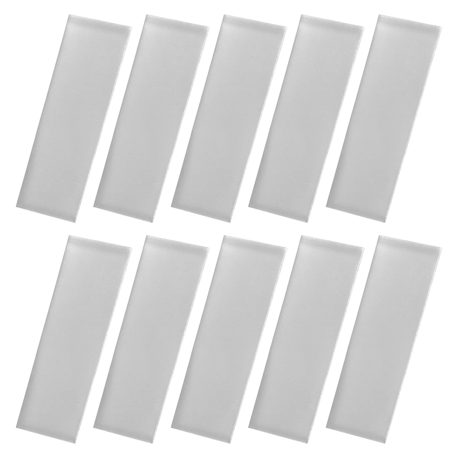 10 Pcs Pure Zinc Flakes Plates Sheet Electroplated Electroplating Strips Fruit Making Materials Supplies Primary School