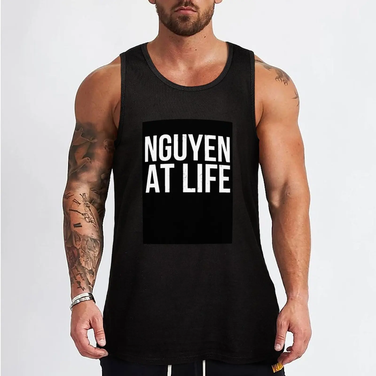 Nguyen Family Name d Tank Top muscular man best selling products Sleeveless men