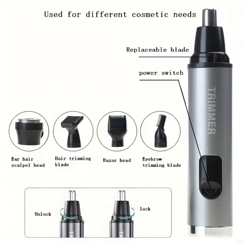 D0ab Công cụ cạo râu 5 trong 1 Công cụ chải chuốt điện tiện lợi máy cạo râu điện