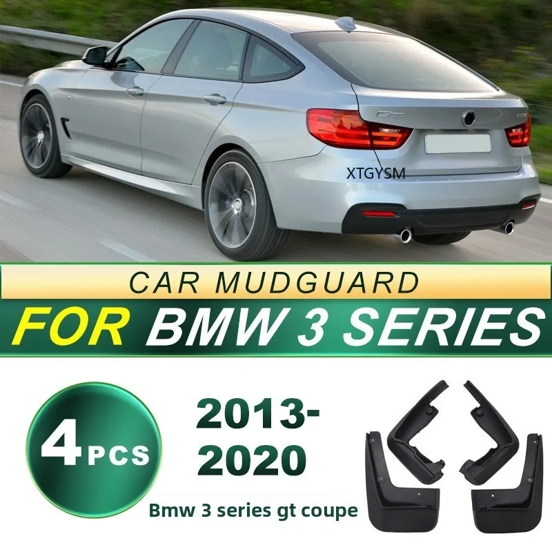 Mud flaps For BMW 3 Series GT Coupe F34 mudguard GT3 fenders splash guard mudguard car accessories auto styline 4 PCS