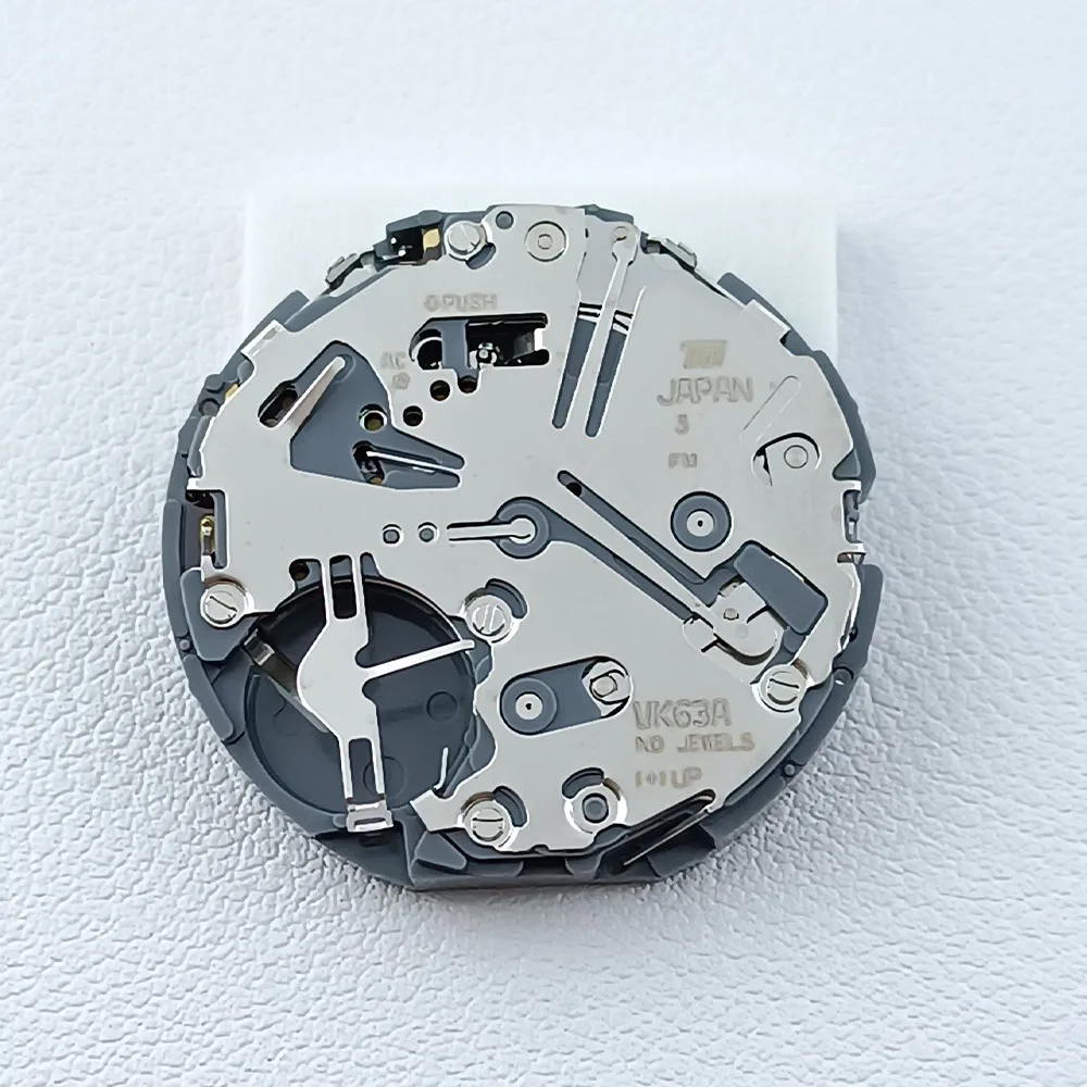 VK63 VK63A Quartz Watch Movement Date 6 o'clock Chronograph For VK63 Movement Watches Repair Tool