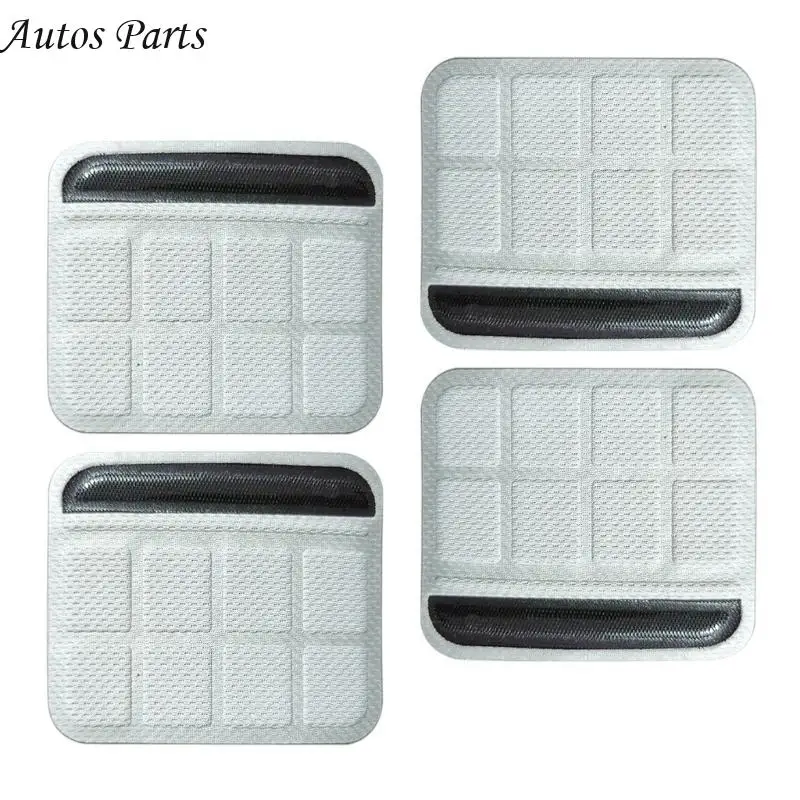 

57BA 4Pcs Breathable Helmets Liner and Chin Rest Support for Enhanced Riding Safety
