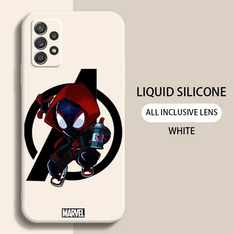 Coque de téléphone Avengers SpidSuffolk, étui mignon pour Samsung Galaxy A70, A51, A50, A42, A41, A35, A31, A20, A20S, A14, A12, A11, A10, A03, A02, A01 Core