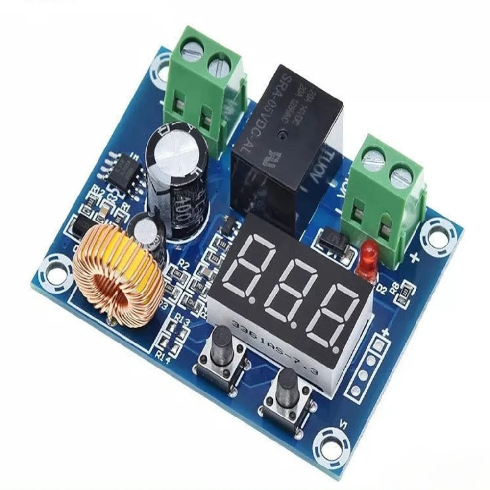 

5pcs XH M609 DC Voltage Protection Module Low Voltage Cut Off for Lithium Battery Under Voltage Disconnect Output 12 36V