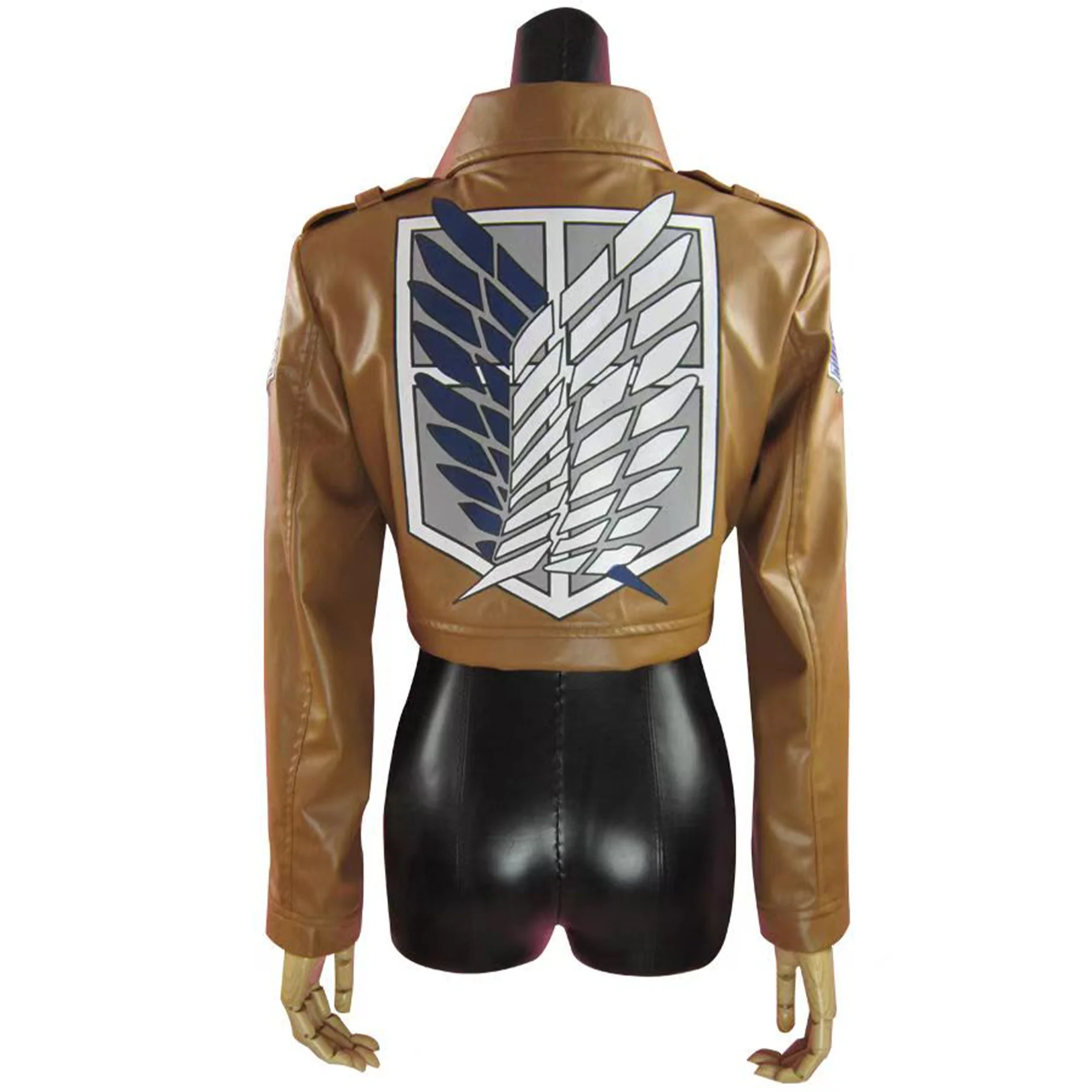 Anime Eren Jaeger Cosplay Mikasa Ackerman Costume Party Coat Female Jacket