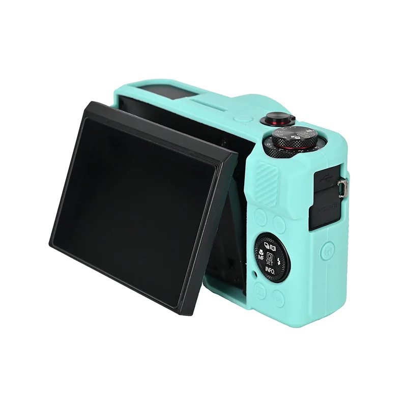 Canon G7X II/G7X III/G7X Mark II/G7X Mark III/G7X2/G7X3용 CosyShot 카메라 소프트 실리콘 보호기 스킨 케이스