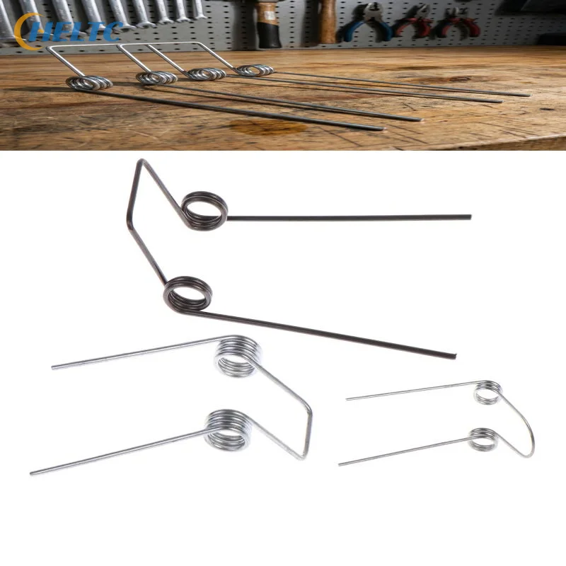 2Pcs Spring Steel High Quality Crane Hook Safety Accessories Double Torsion Spring Anti Decoupling Device Buckle Torsion Spring