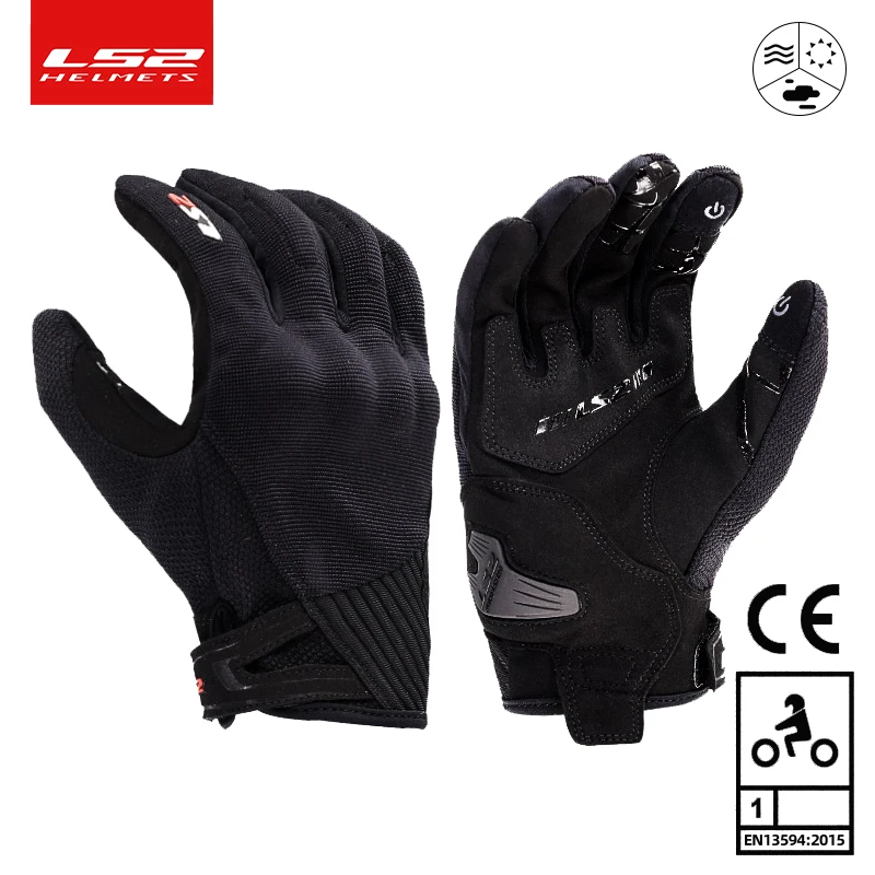 

LS2 LG018 Summer Riding Gloves ls2 Women Motorcycle Gants touch screen wear-resistant comfortable protective handschoenen