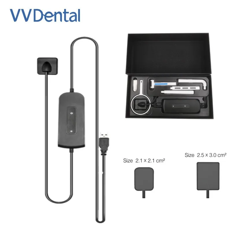 VV Dental Portable X-Ray Sensor Set Digital Imaging System High Frequency Machine Rvg Sensor Radiography Dentist Equipment