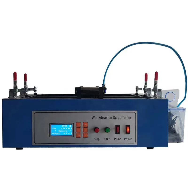 ASTM D2486 ISO 11998 Wet Abrasion Scrub tester Washability Resistance Testing machine for Paints and Coatings