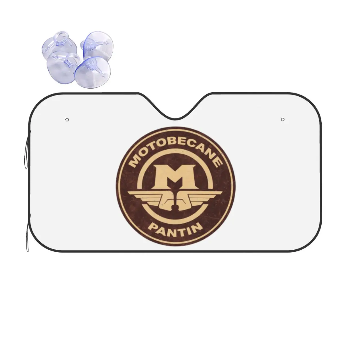 

Vintage Motorcycle Motobecane Sunshade Windscreen Car Front Windshield Window Sun Visor Accessories Covers