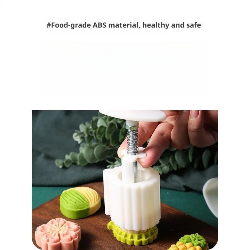 Cat Paw Mooncake Mold, Hand Press Mold for Mini Mooncakes, Mung Bean Cakes & Snow Skin Mooncakes