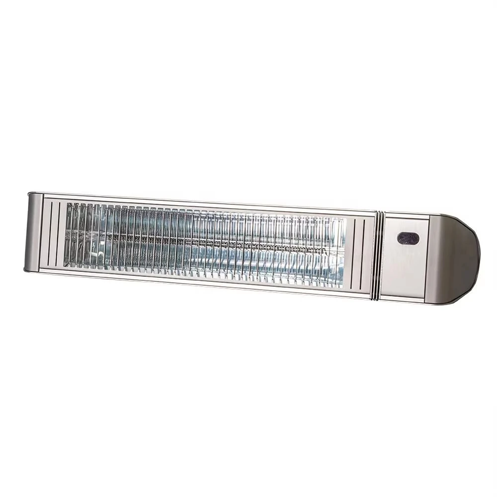 Factory Wholesale Quartz Glass Panel Infrared Heater IP65 Waterproof Energy Saving Awning Heating Lamp