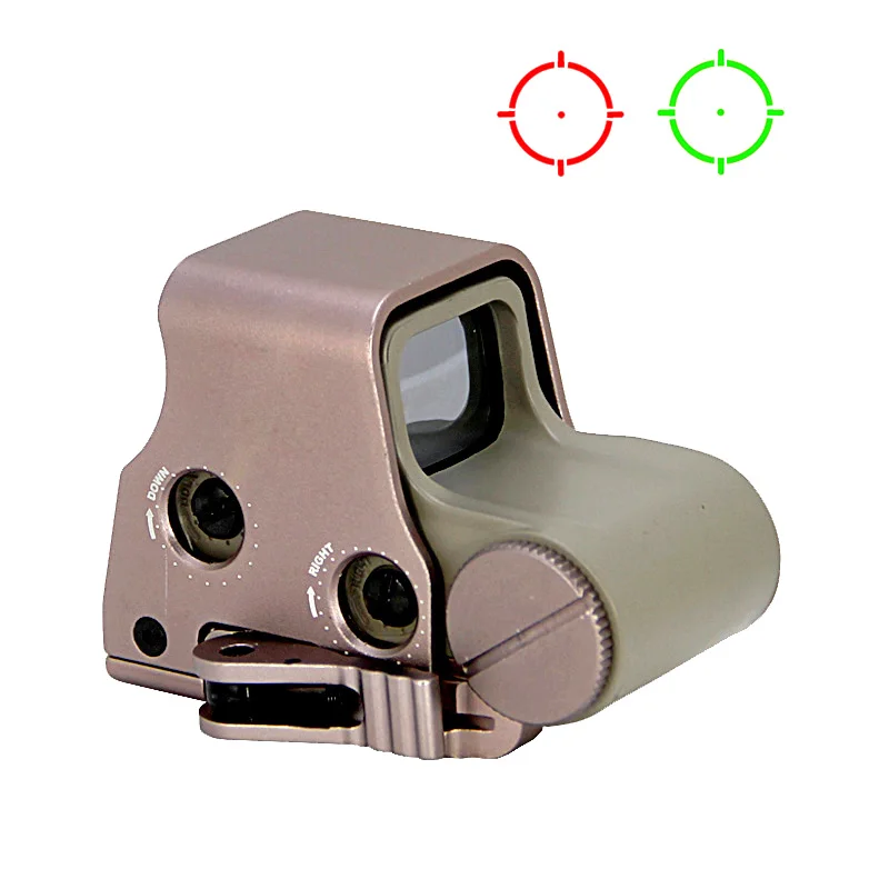 

Red and Green T-Dot Hunting Rifle Sight, Holographic Scope, 556, Tactical Optics, 20mm Rail Mount,