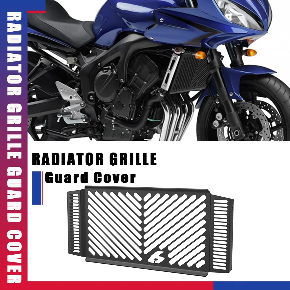 

FOR YAMAHA FZ6 N/S/S2 Fazer FZ6N FZ6S FZ6 2004 2005 2006 Motorcycle Accessories Protection Aluminium Radiator Grille Guard Cover