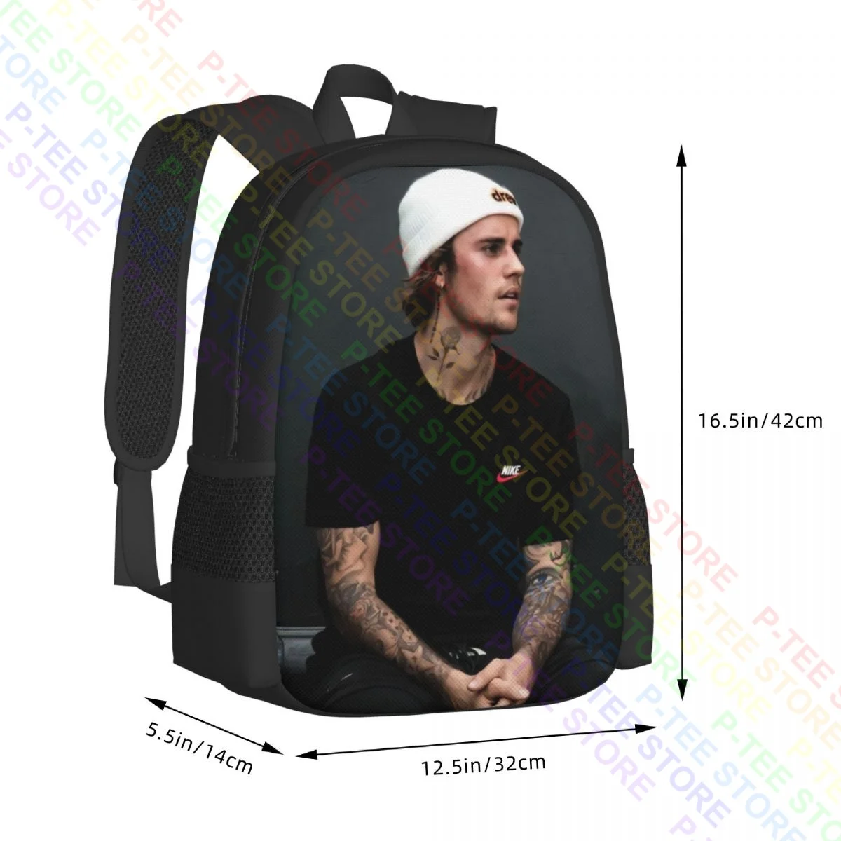 Justin Bieber Justice JbBackpack Large Capacity Portable New Style