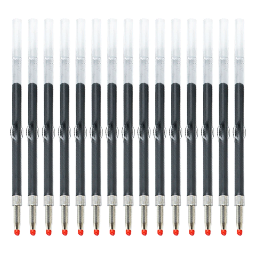 

50 Pcs Gel Refill Black Ink Pens Replacement Refills for Sketching Ballpoint Student