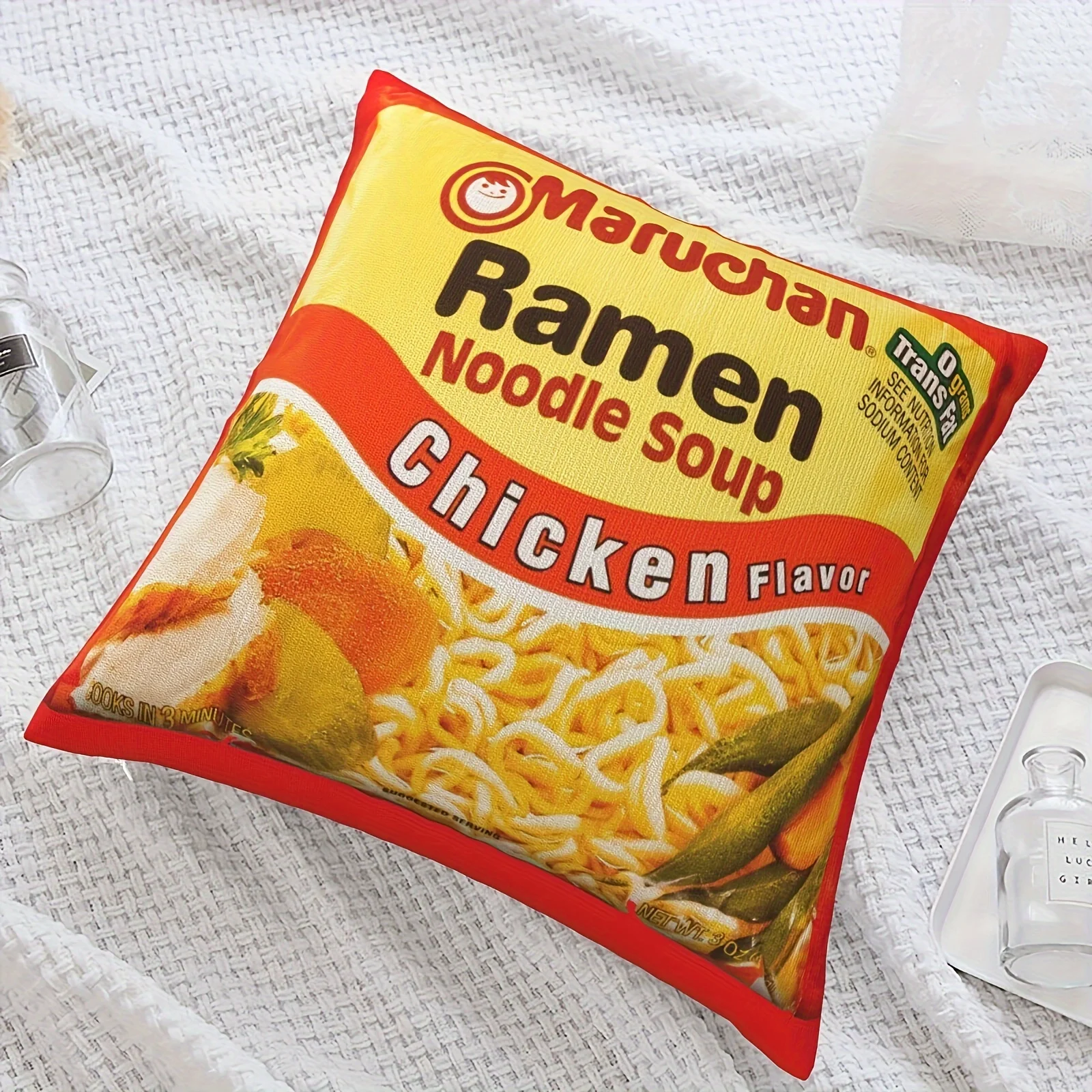 Cojín de Fideos Ramen con Sabo - Vape Decoration reseña y precio