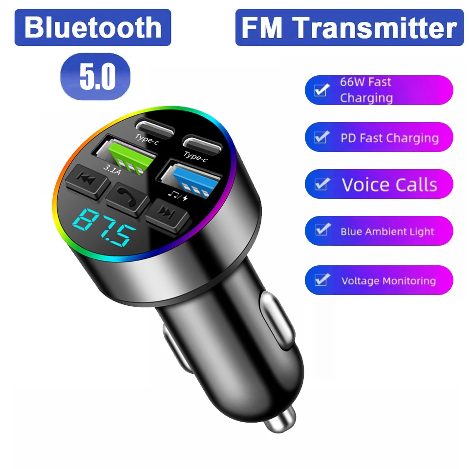 Lcd Digital Car Blu…