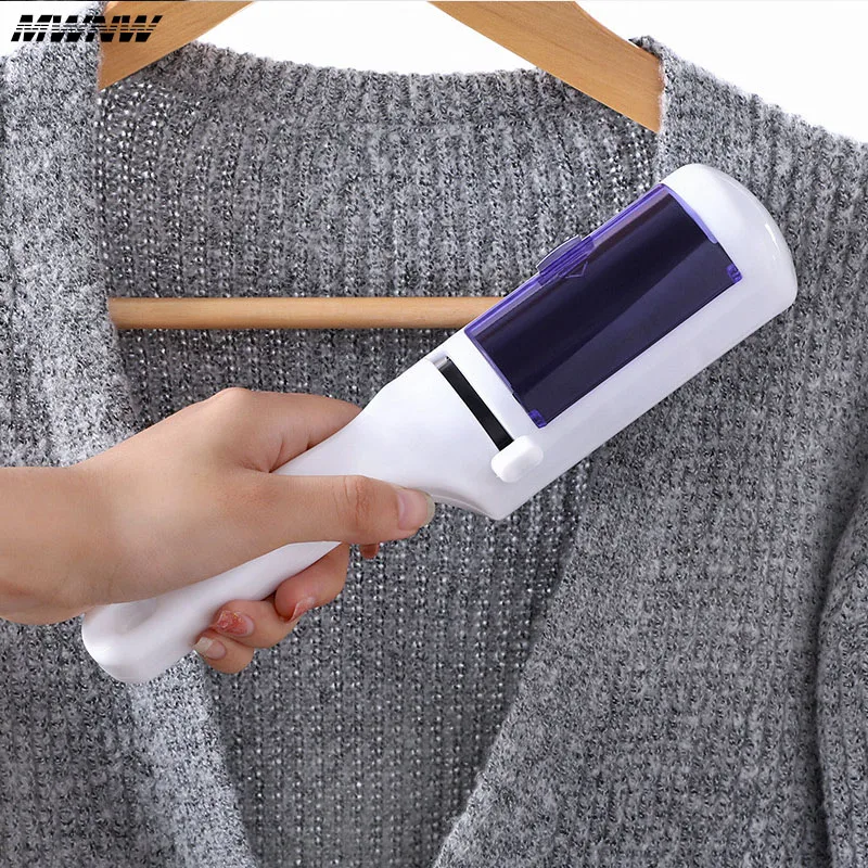 Clothes Lint Remover Electrostatic Brush Portable Coat Sweater Dry Cleaning Lint Removal Brush Pet Sticky Lint Remover 