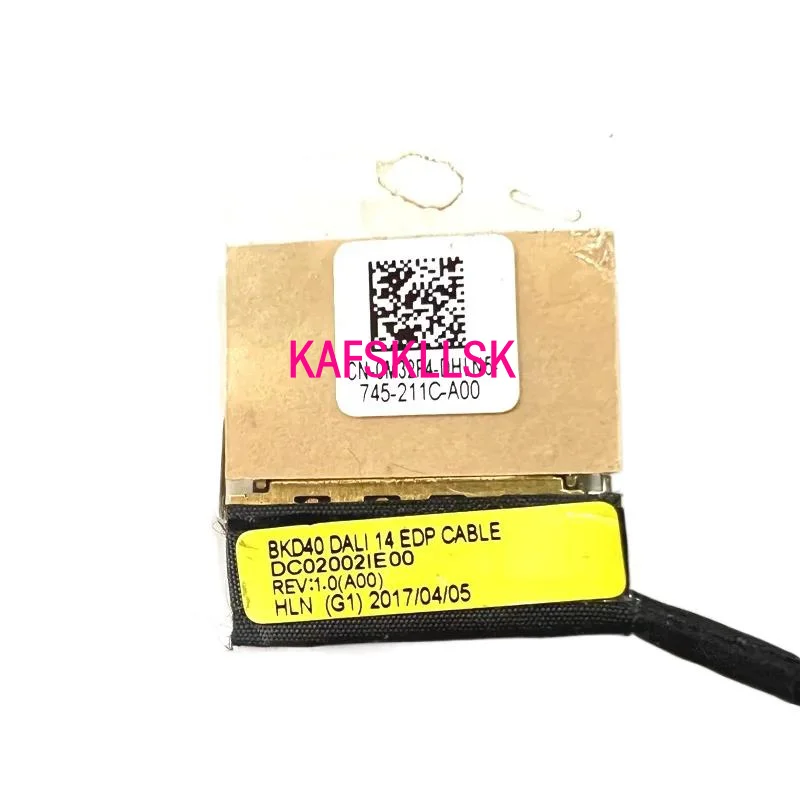 RW Video screen Flex cable For Dell Vostro 5468 V5468 laptop LCD LED Display Ribbon cable 0M32F4 DC02002IE00