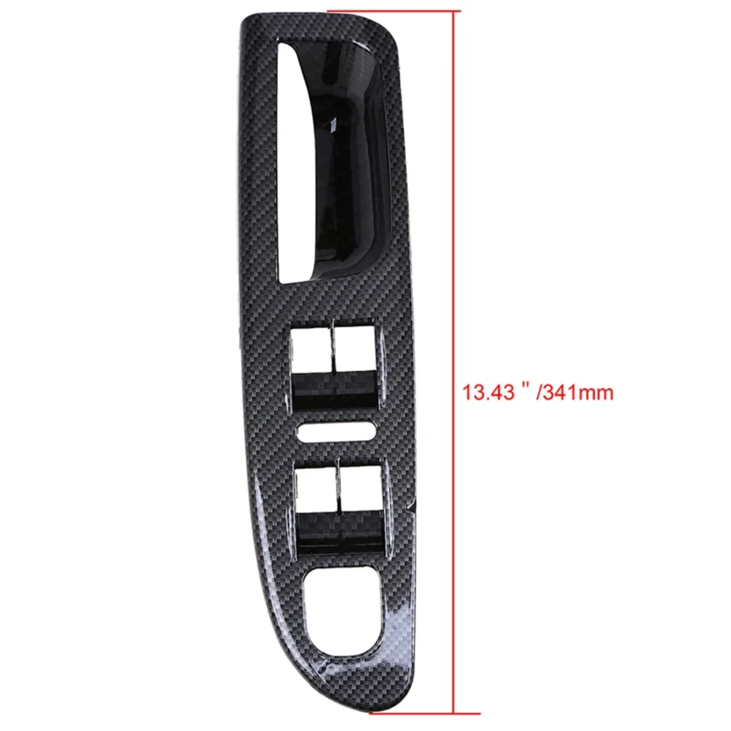 Left-Hand Drive Car Master Window Switch Bezel Cover LHD For VW  B6 Sedan/Wagon 2005 2006 2007-2009 2010 ABS Accessories