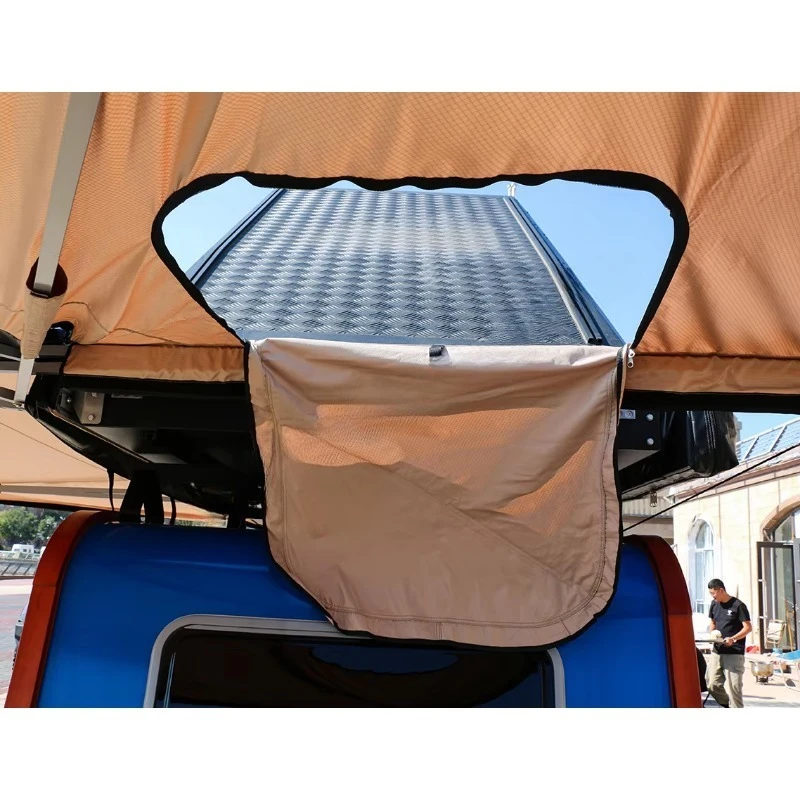 270 Degree  Awning Sunshade Shelter Waterproof Car Rooftop Tent for Outdoor Camping