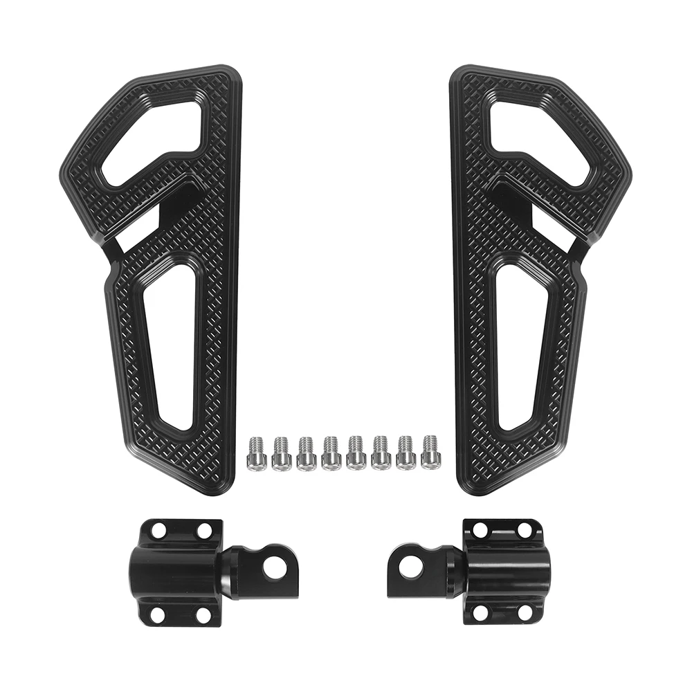 

Motorcycle Passenger Floorboard Aluminum Rear Pedal Footpegs Footboard For Harley Touring FLHR Street Electra Glide FLTR Softail
