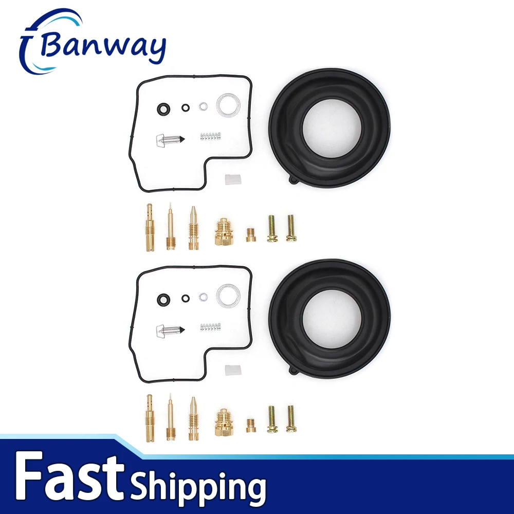 

2x For Honda XL600V 1987-2000 XL600 V Transalp Carburetor Repair Kit Diaphragm