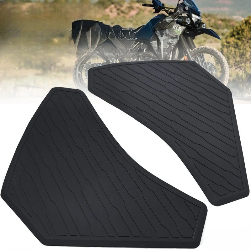 

Motorcycle Accessories: Fuel Tank Pad, Fuel Tank Anti-Slip Side Pad for Kawasaki KLR 650 / KLR650