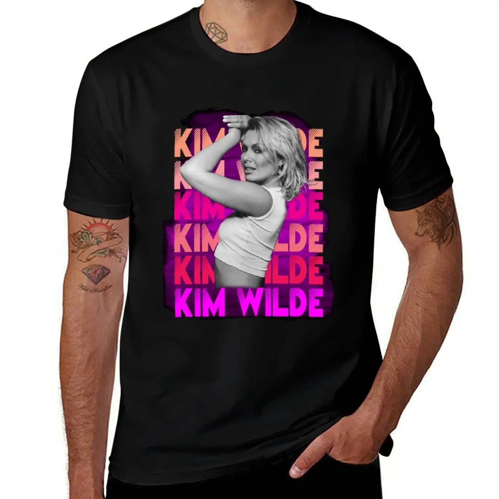 

Kim Wilde 80s T-Shirt t shirt man casual t shirt custom print t shirts with prints T-shirt