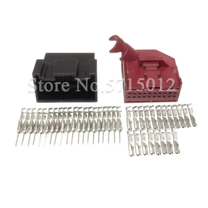 20 Hole 8E0972420 1534095-1 1534102-1 Car Gateway CANBus Wire Plug Auto Cable Socket 8E0 972 420 For VW