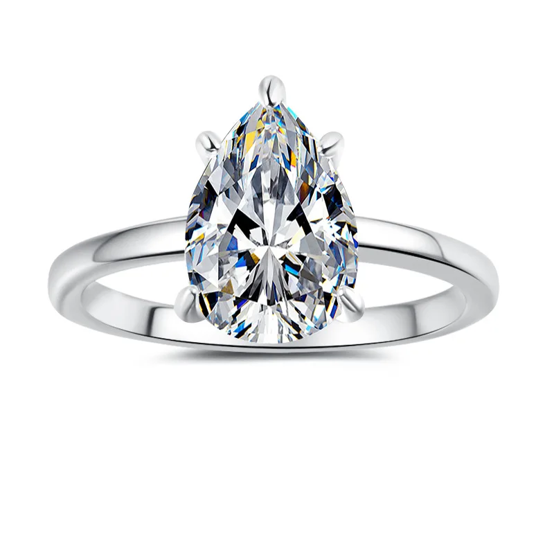 Trendy 2CT Pear-Sha…