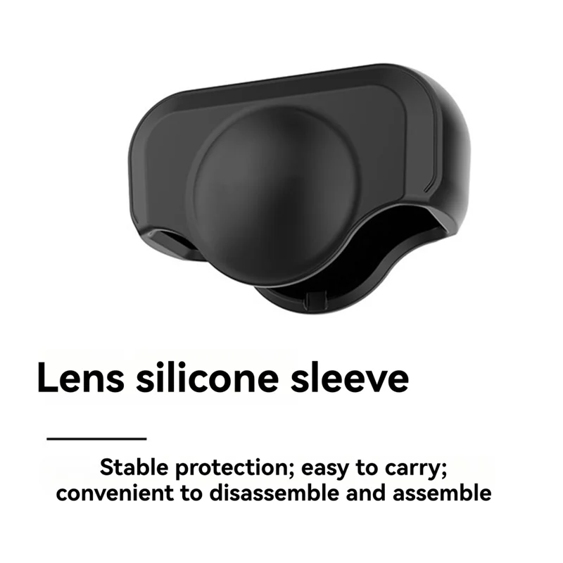 【2025 NEWLY】For DJI OSMO 360 Panoramic Camera Lens Protector Silicone Lens Cover Anti-Collision Anti-Scratch Protective Cover